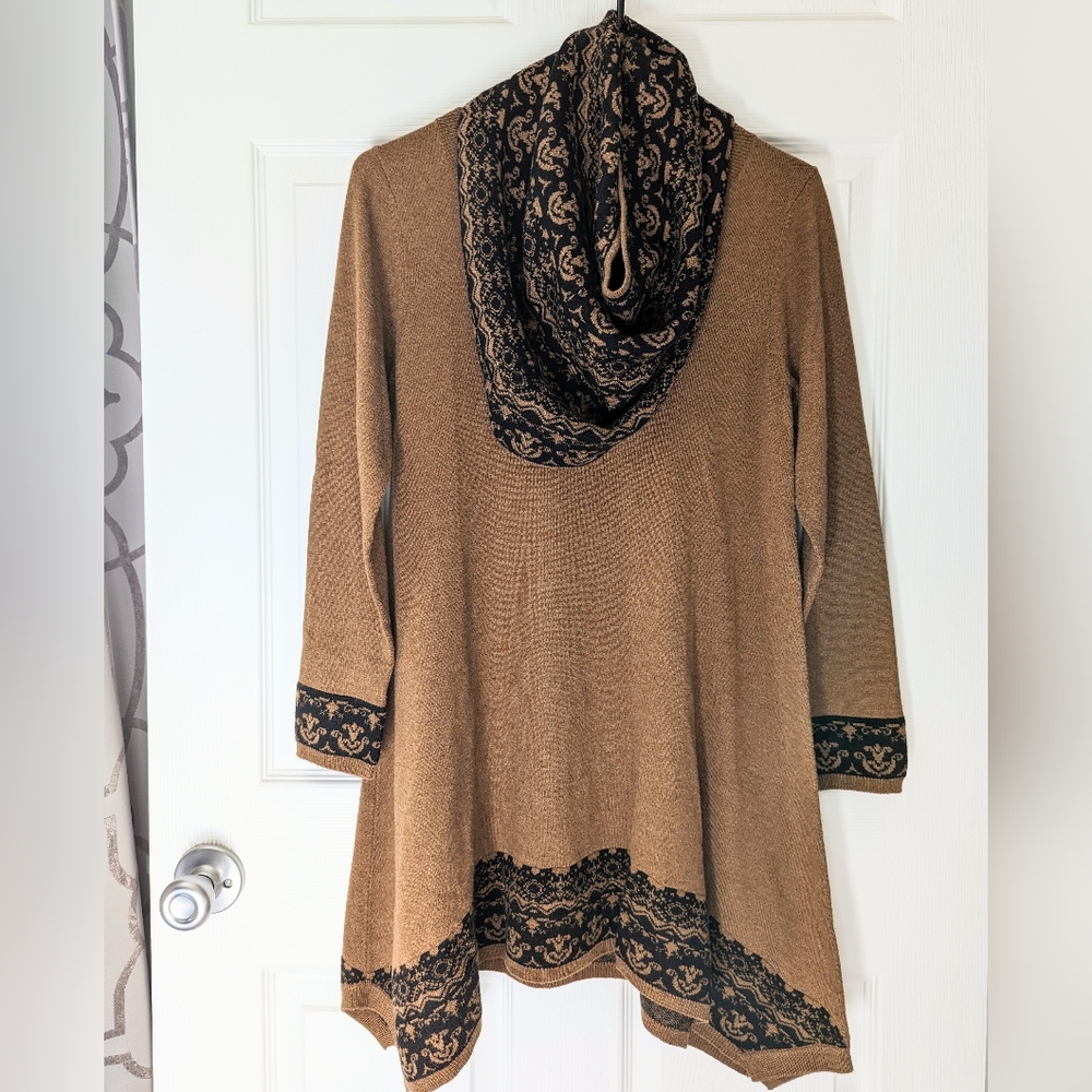Fendi Sweater Dress with Removable Scarf
